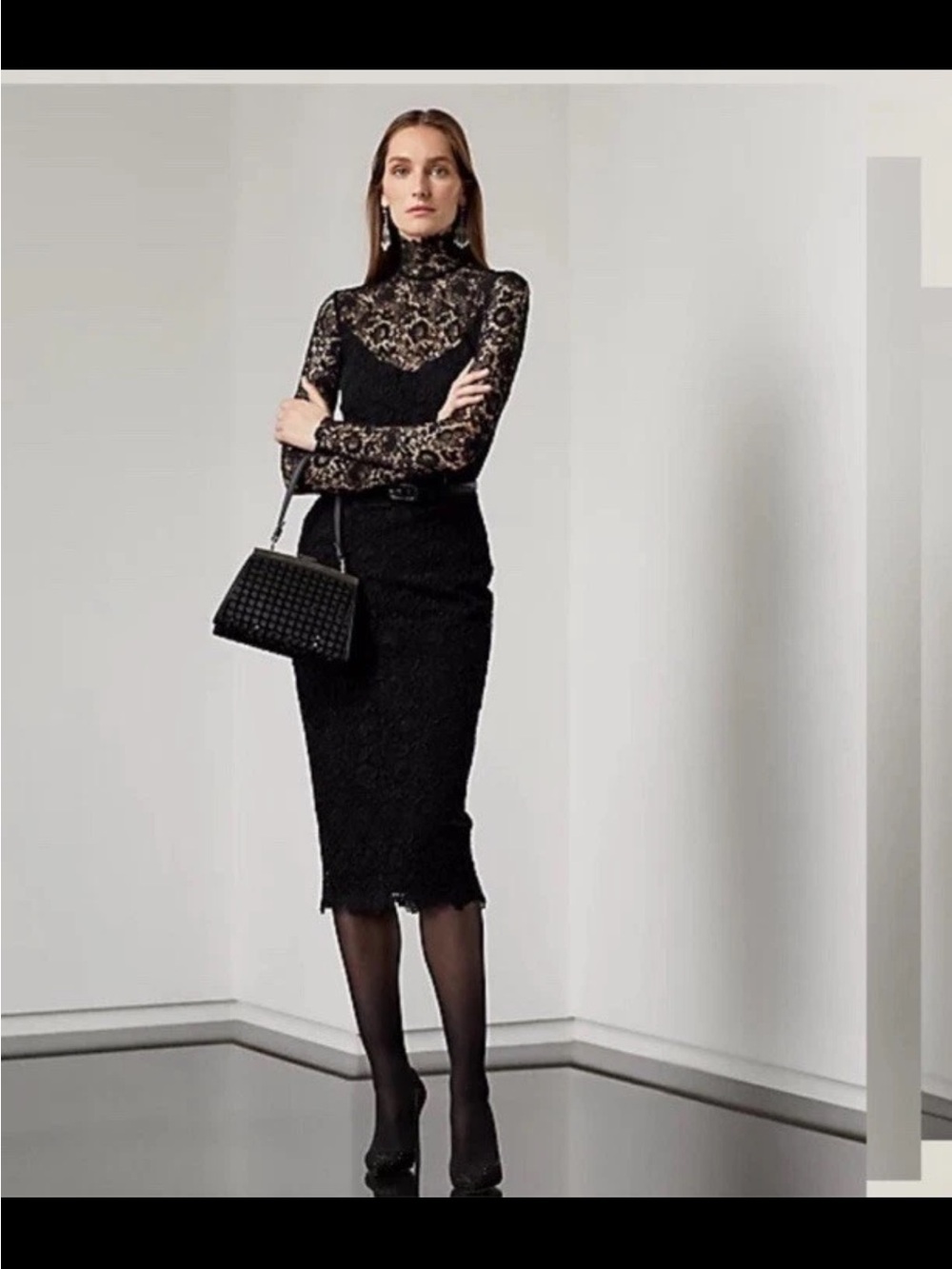 Ralph Lauren purple label Liesel dress